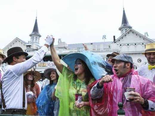 Rainy Kentucky Derby