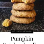 Pumpkin Snickerdoodles Cookies PIN (1)