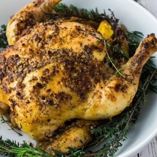 Oven Roasted Chicken in Dutch Oven