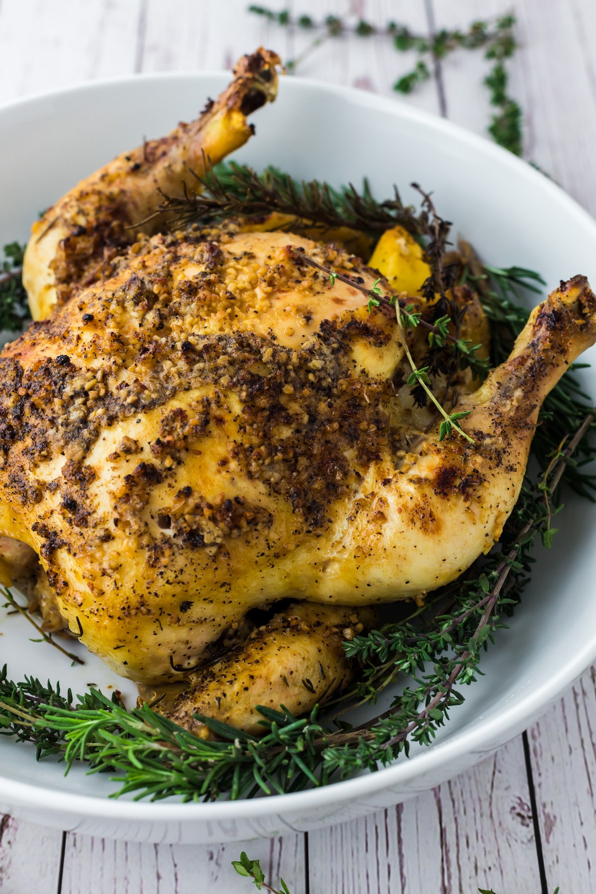 Oven Roasted Chicken in Dutch Oven