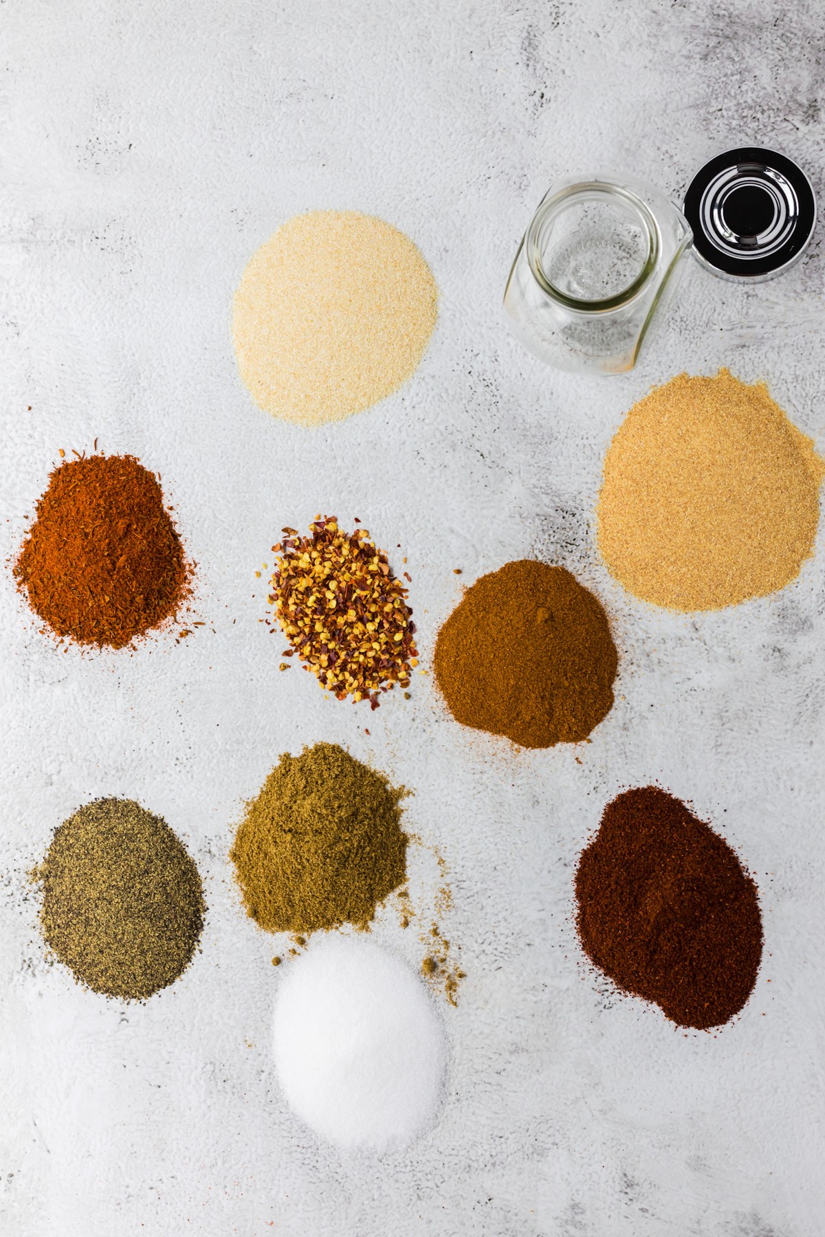 spices on table