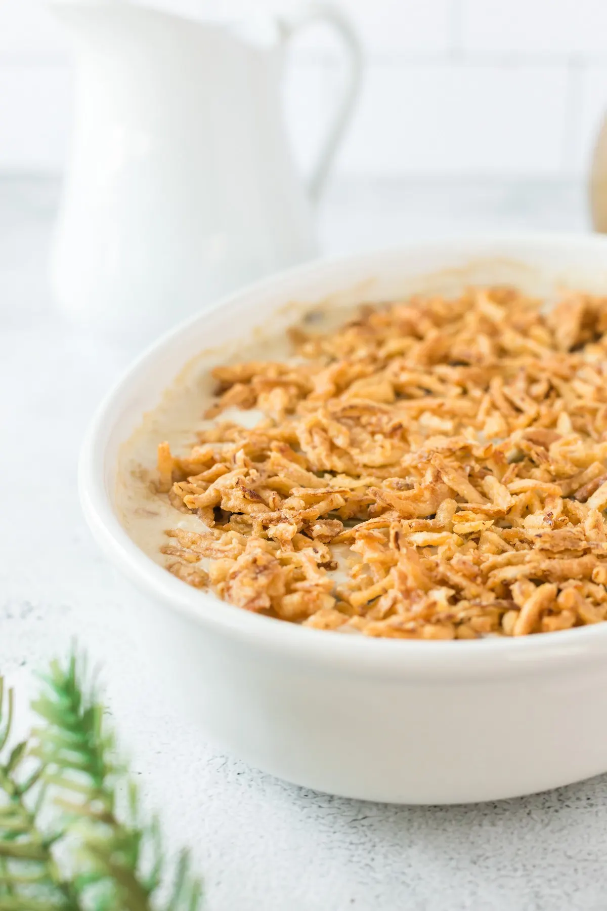 green bean casserole from scratch