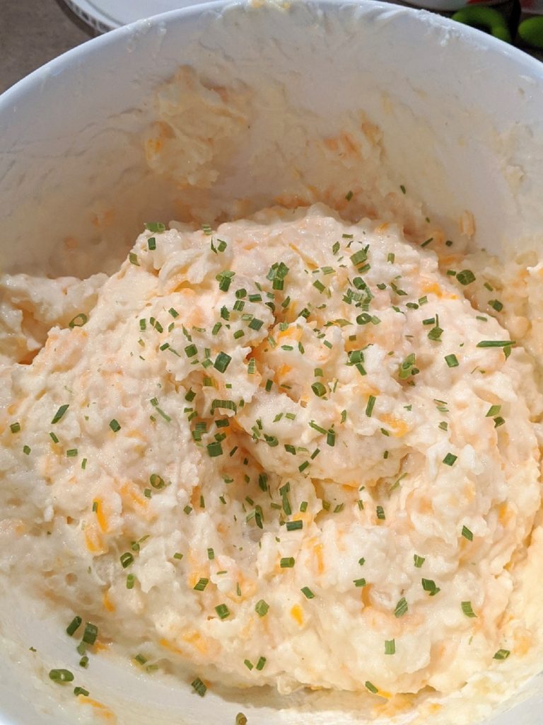 Mashed potato mixture