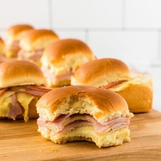 Ham + Cheese Sliders Webstory Cover