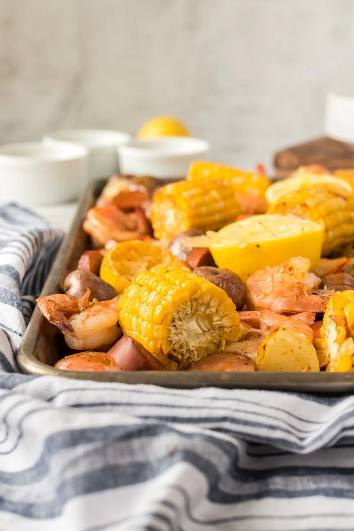 sheet pan shrimp boil