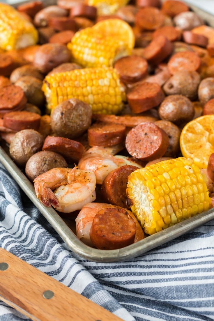 Sheet Pan Shrimp Boil