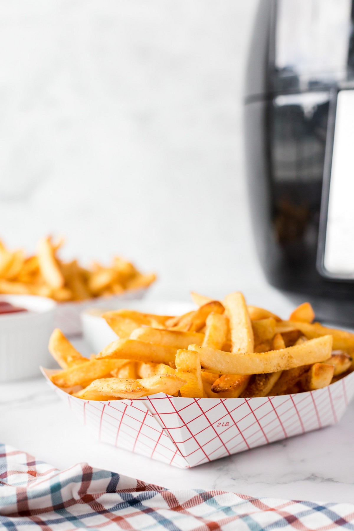 basket of golden french fries