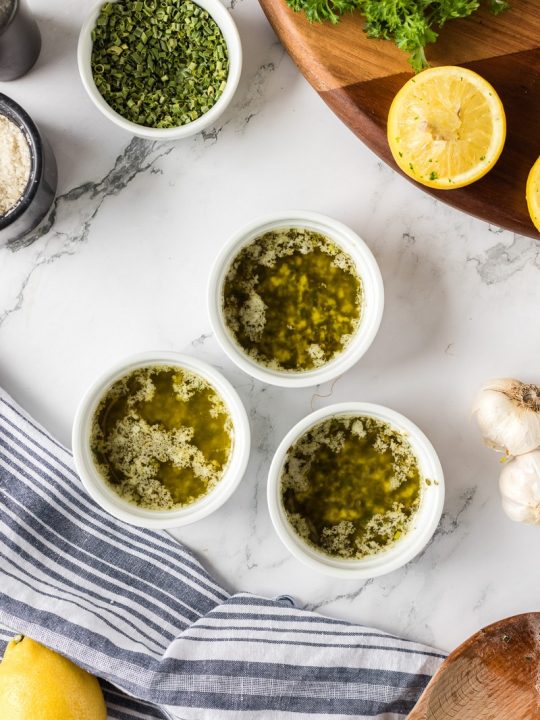 garlic butter seafood boil dipping sauce featured image