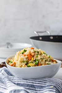 individual serving of fried rice