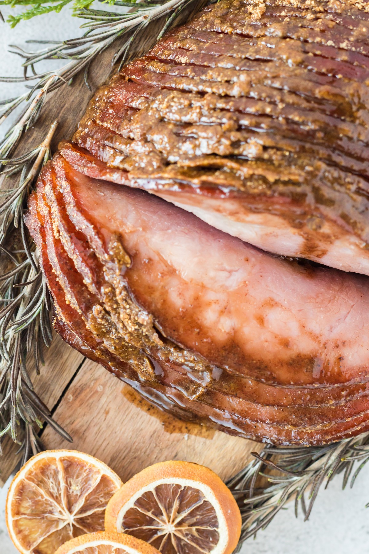 Grill-Glazed Spiral Ham