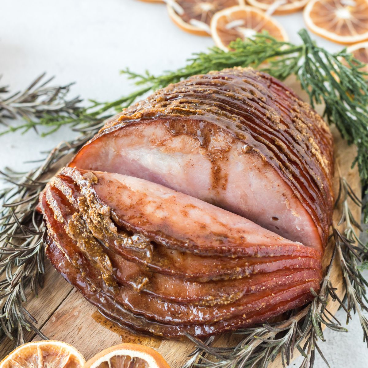 Grill-Glazed Spiral Ham