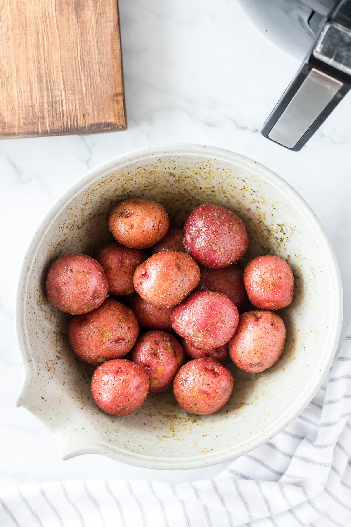 seasoned baby potatoes