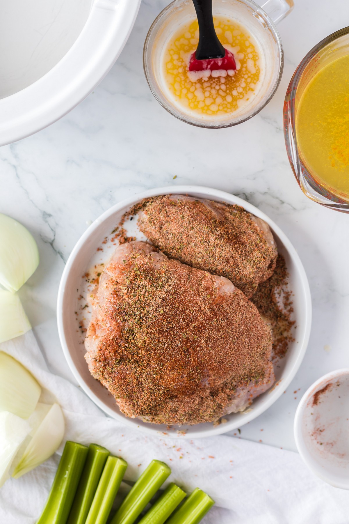 seasoned turkey breast for crock pot