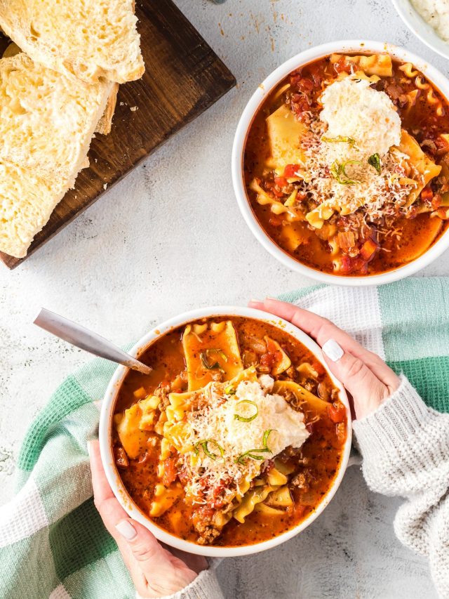 Lasagna Soup Story