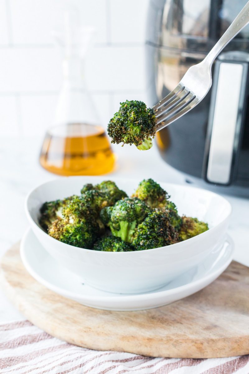 Easy Air Fryer Frozen Broccoli Southern Cravings