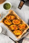 potato skins made in the air fryer