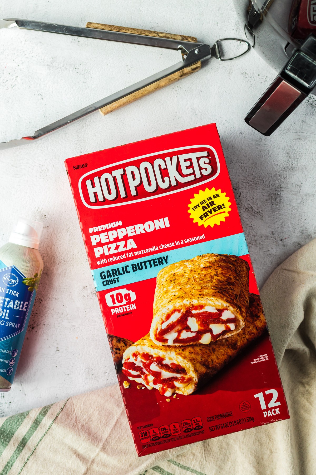 ingredients for hot pockets in the air fryer