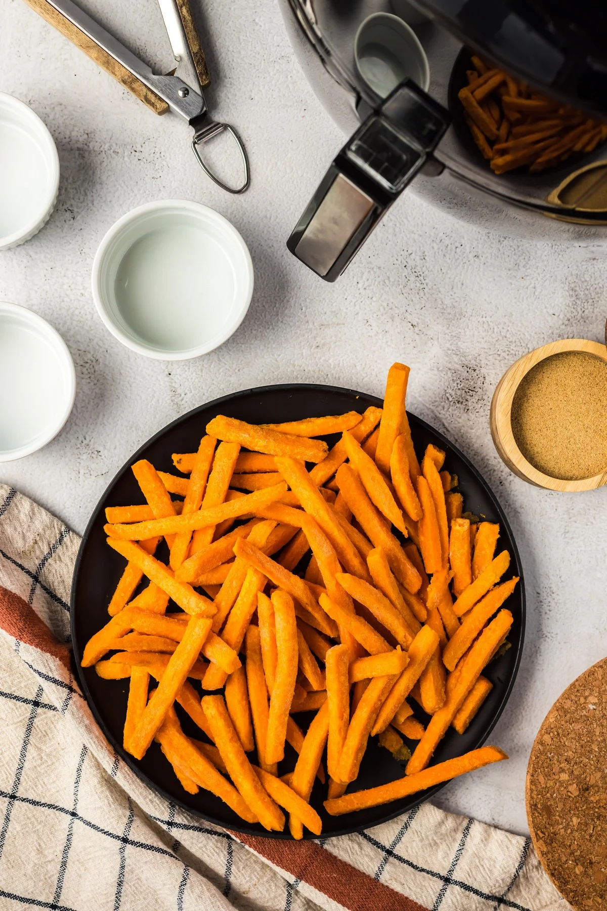 ingredients for air fryer sweet potato fries