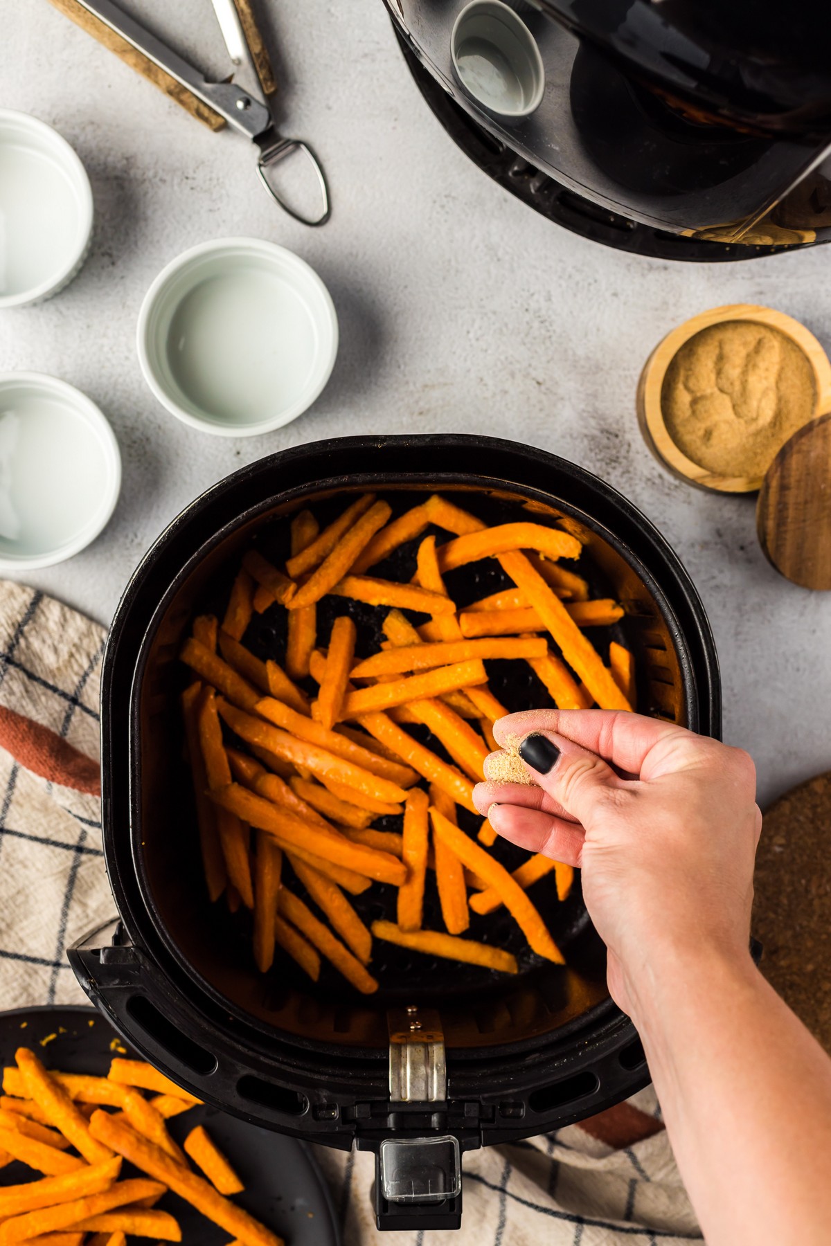 seasoning frozen sweet potato fries