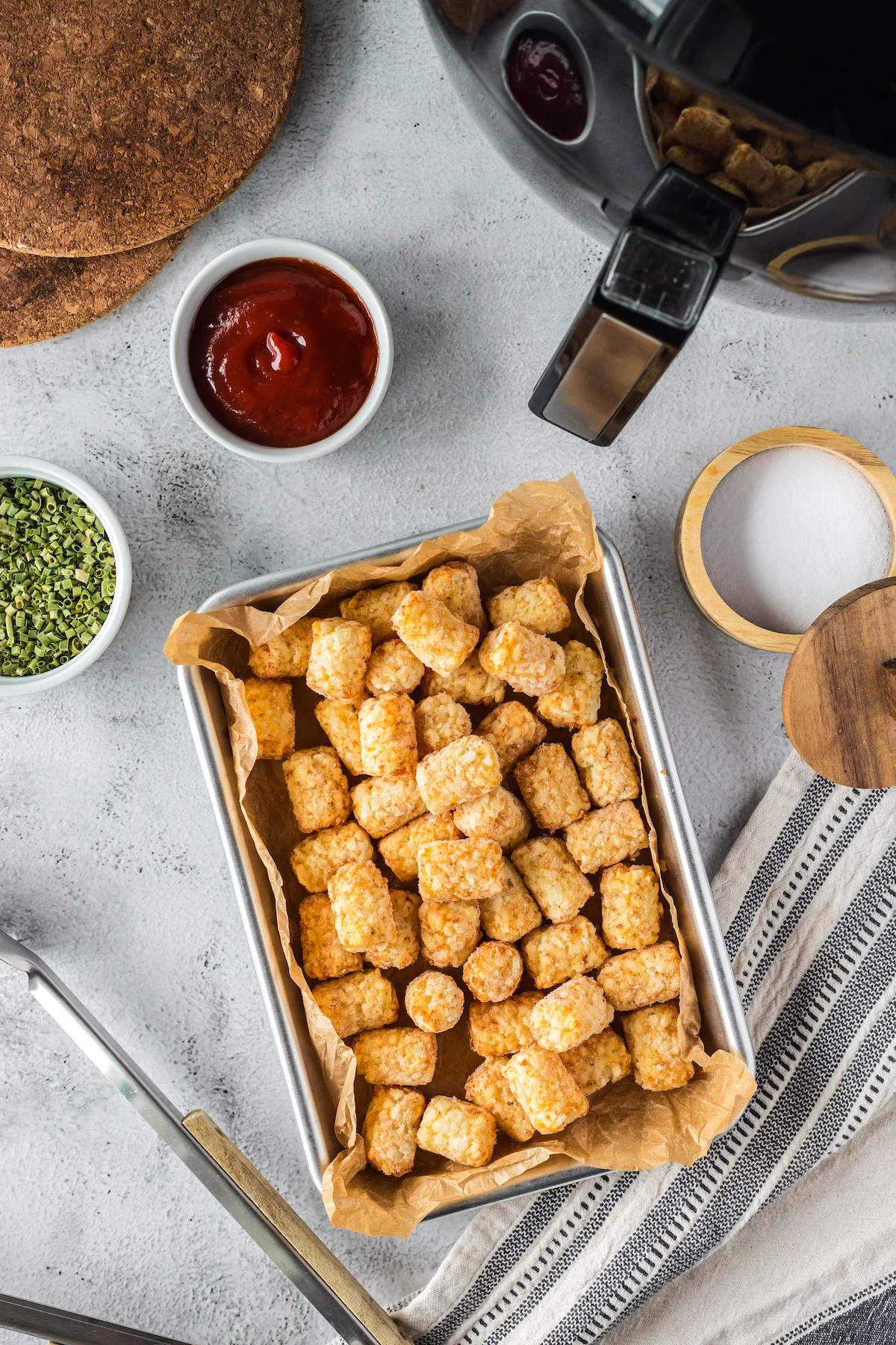 ingredients for air fryer tater tots