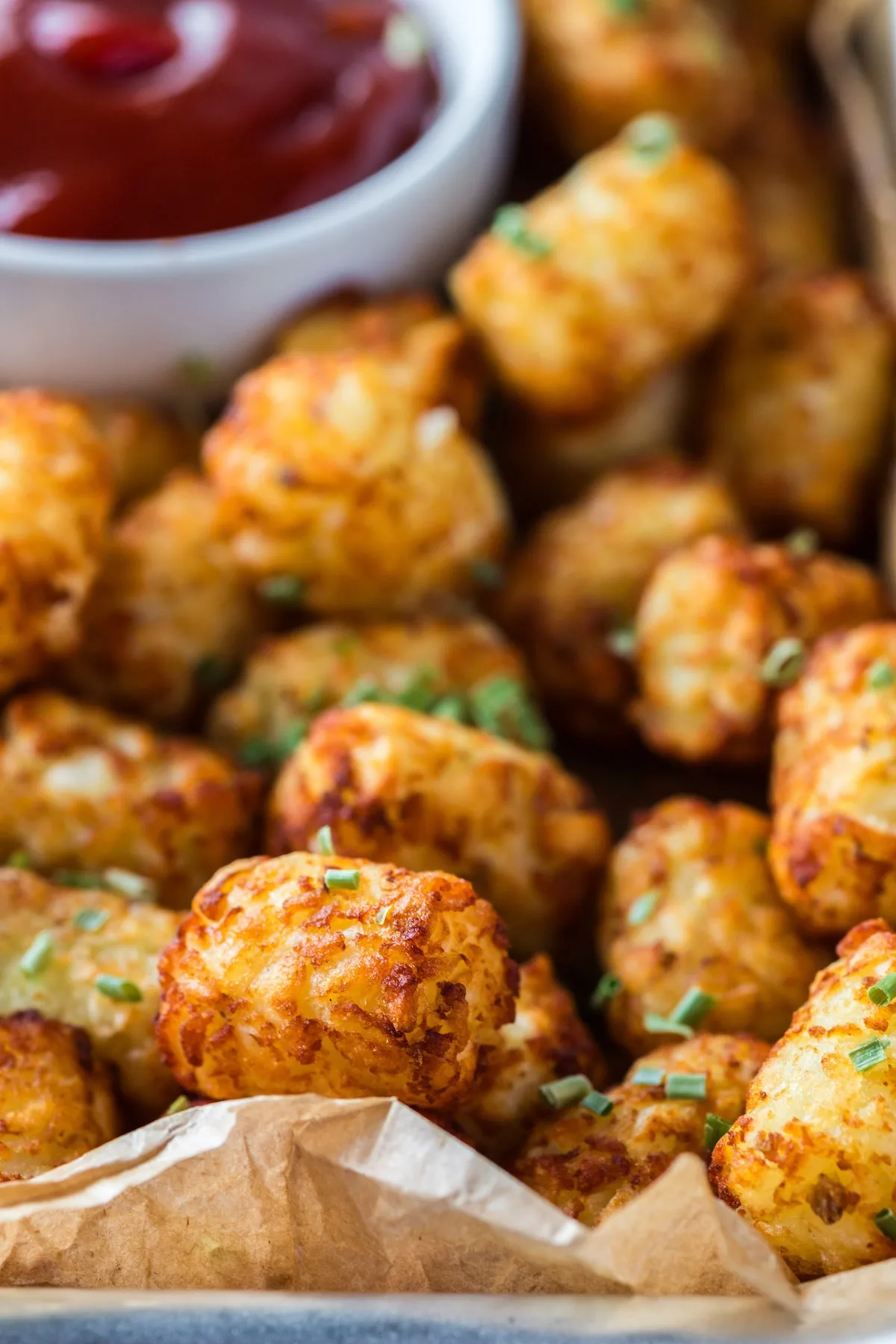 crispy tater tots in the air fryer