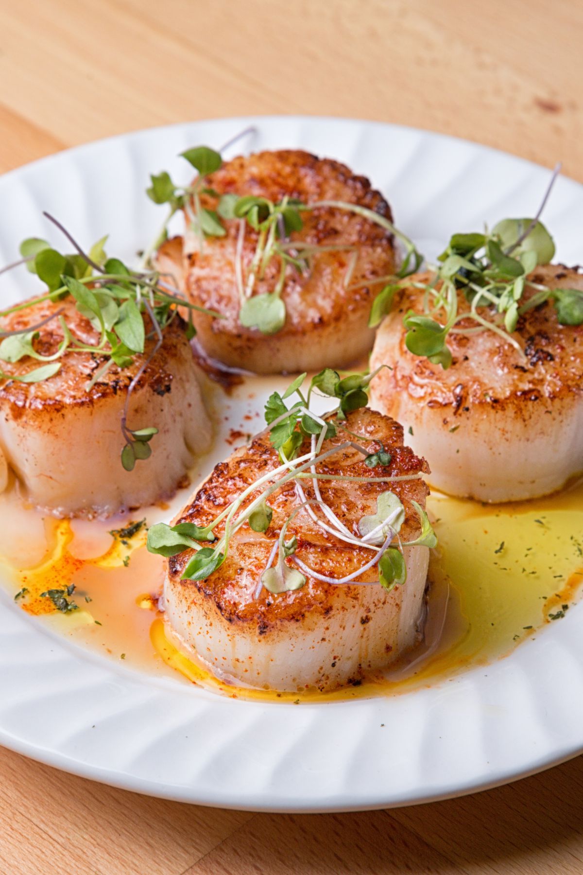 seared scallops