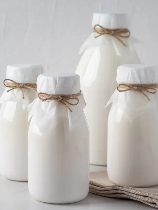 containers of buttermilk