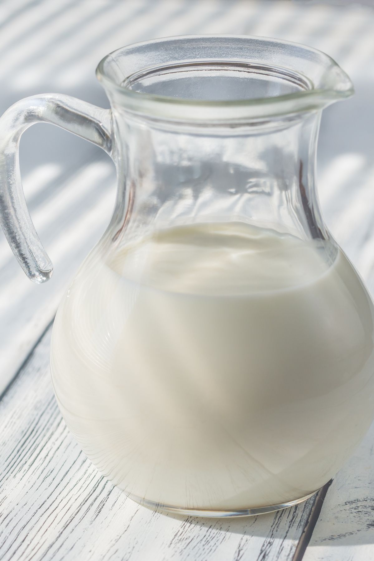 pitcher of milk