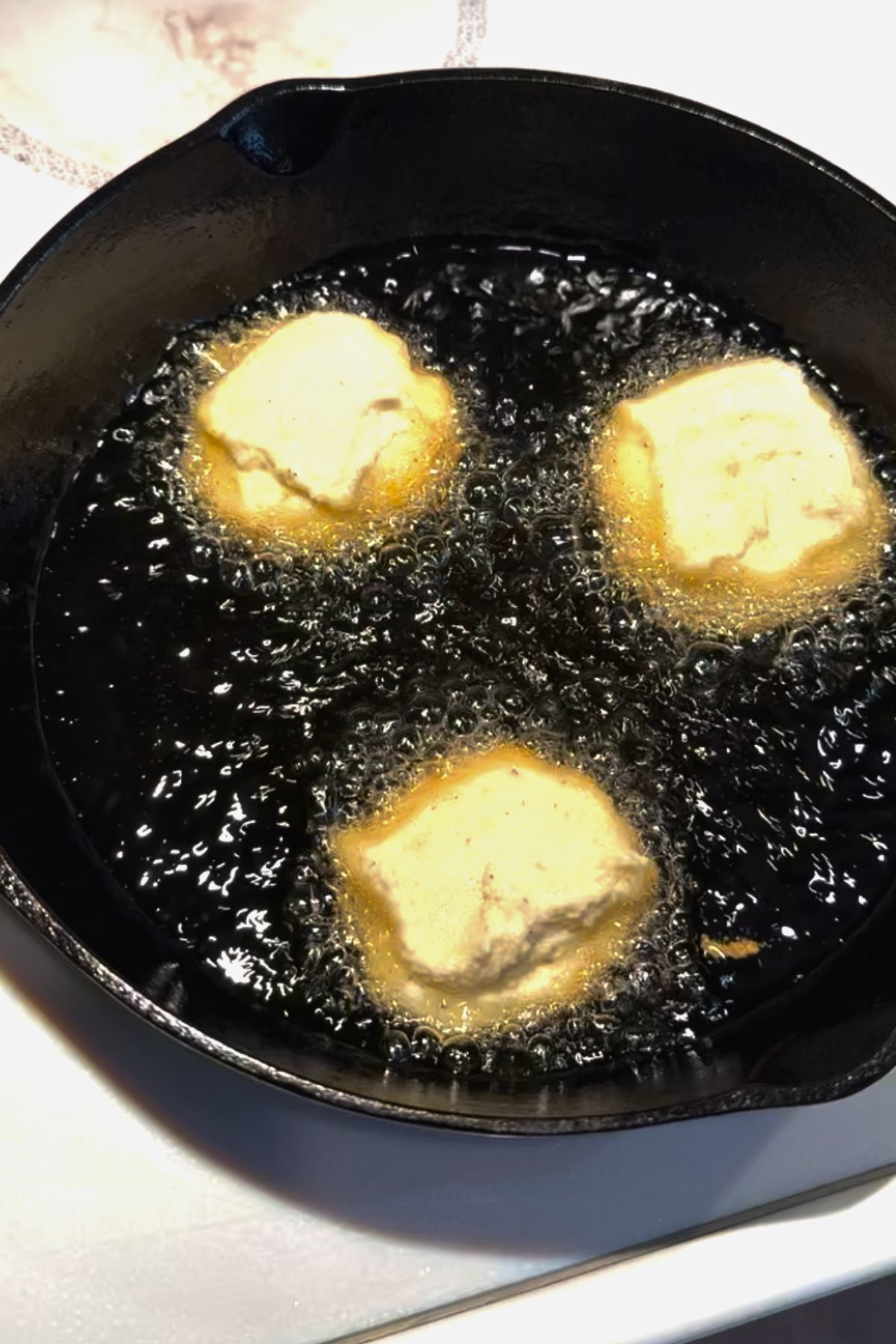 frying hot water cornbread