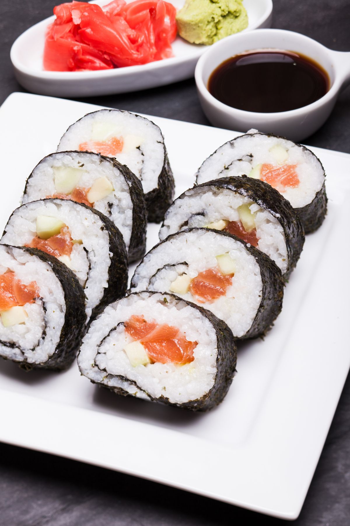 Ahi Tuna sushi rolls