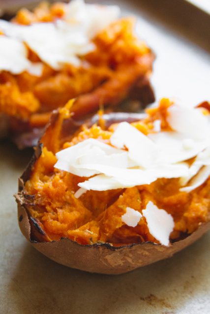 Savory Twice Baked Sweet Potatoes - Southern Cravings